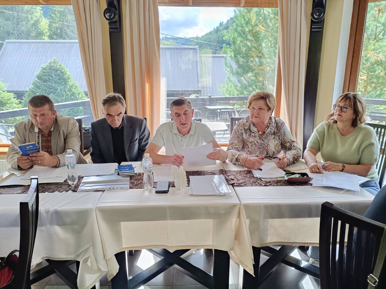 На Сколівщині відбулося засідання президії Львівської обласної організації Профспілки працівників освіти і науки України